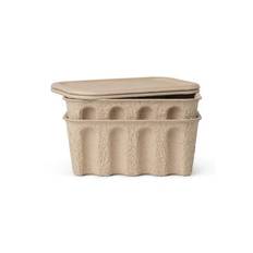 Ferm Living - Opbevaringskasser - 2-pak - Paper Pulp Small