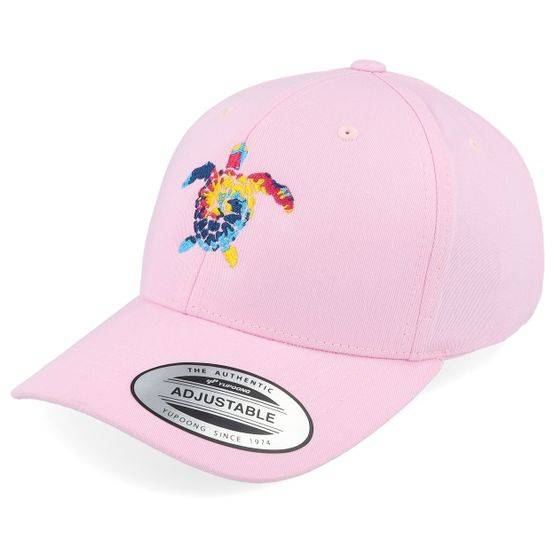 Kiddo Cap - Rosa adjustable Keps - Kids Summer Sea Turtle Pink Adjustable @ Hatstore