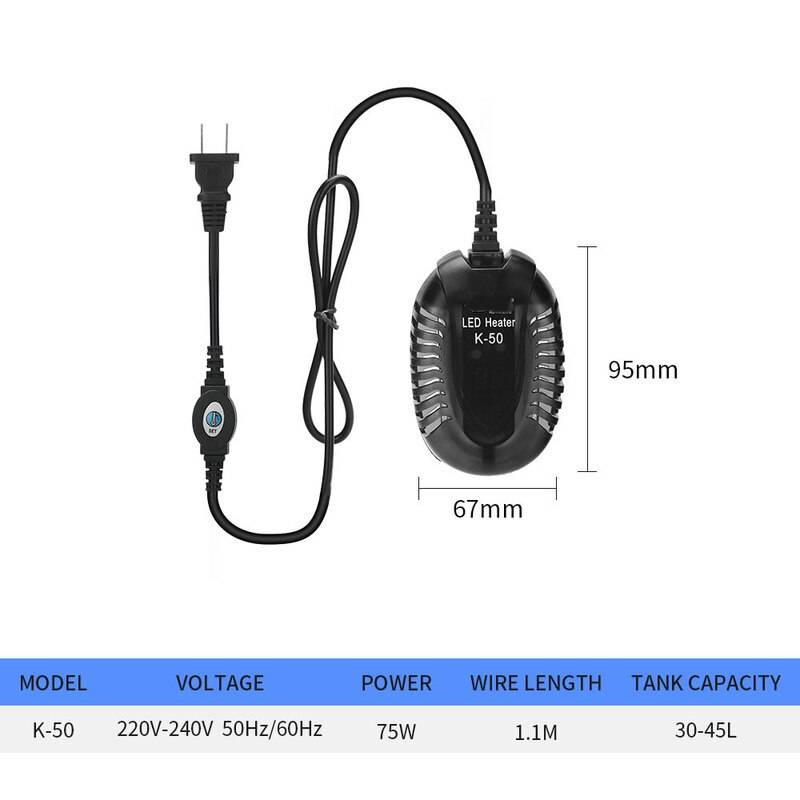 Mandopet Akvarium Värmare 25-100W - 75w