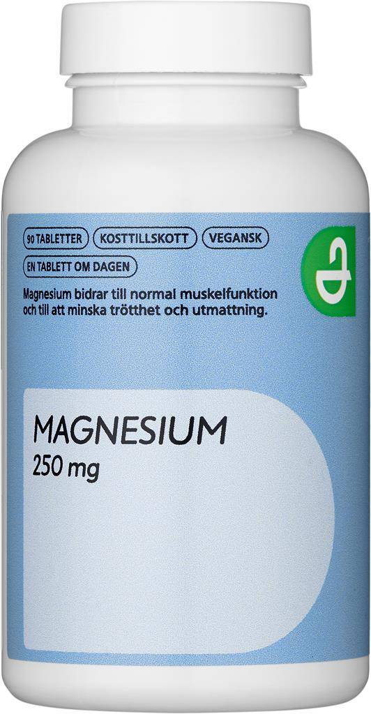 Apoteket Magnesium 250 mg, 90 st