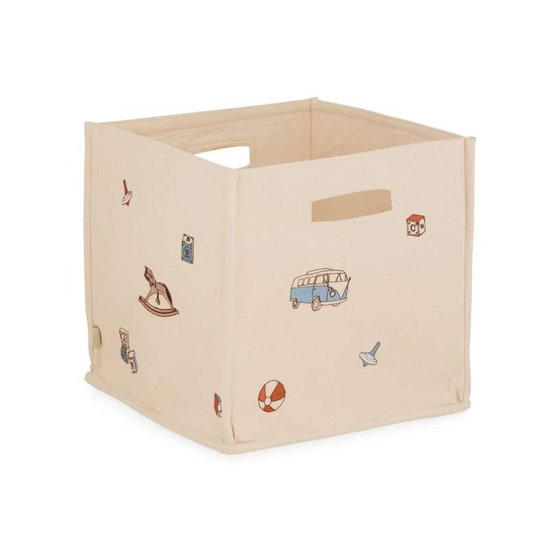 Cam Cam Copenhagen Opbevaringskurv - Canvas - GOTS - Vintage Toys