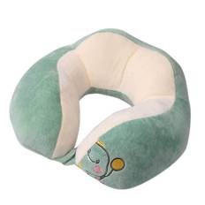 U Shaped Neck Pillow Portable Cute Head Pillow for Office Nap Travel Car Sleeping Double Embroidery