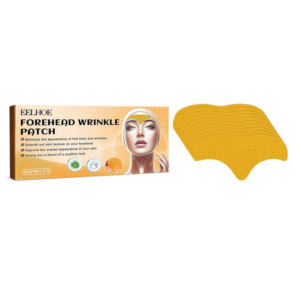 (2PCS) EELHOE Forehead Wrinkle Patch, Fade Fine Lines Smooth Forehead Fine Lines Firming Skin Anti-Wrinkle Forehead Patch