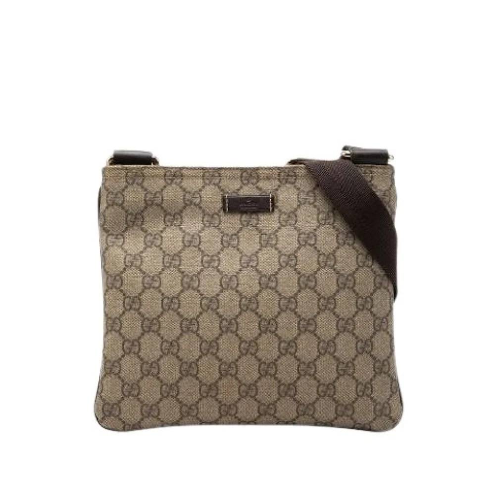 Gucci Vintage Pre-owned Crossbody Taske - Vintage - Dame - Beige - ONE SIZE -