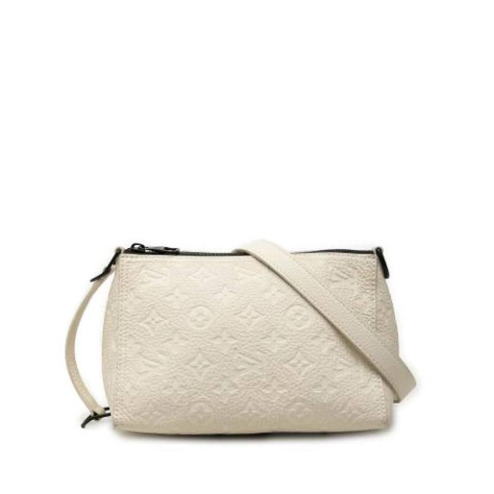 Louis Vuitton Vintage Pre-owned canvas tasker - Vintage - Dame - Hvid - ONE SIZE -