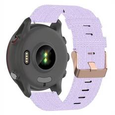 För Garmin Forerunner 255 / Venu 2 / Samsung Galaxy Watch3 45 mm klockarmband med spänne Nylon klockband Universal 22 mm Quick Release klockband