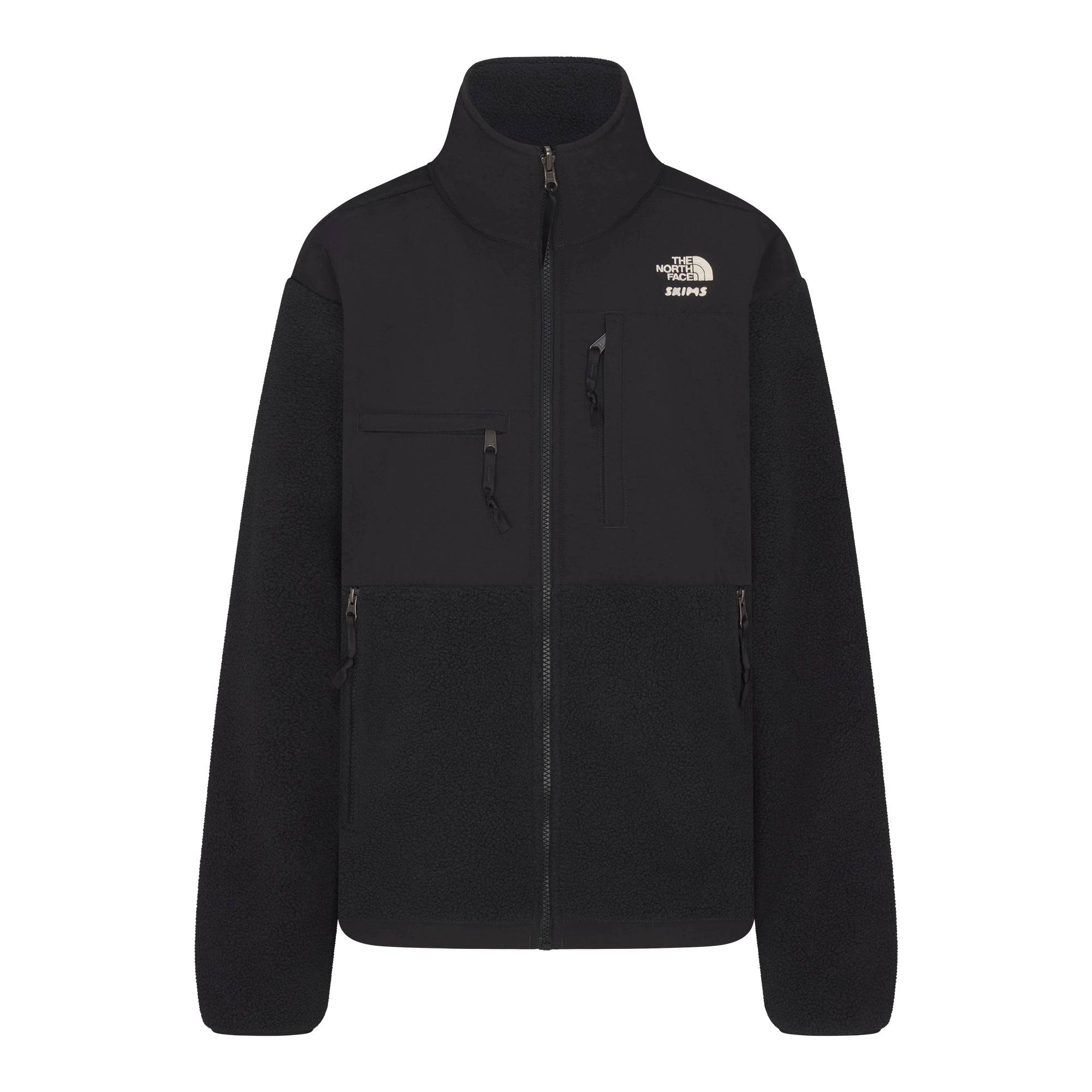 SKIMS 1995 Denali Fleece Jacket | Black | Large | The North Face X SKIMS