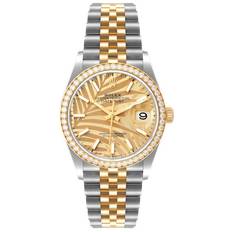 Rolex Damklocka 126283RBR-0023 Datejust 36 Guld/18 karat gult guld