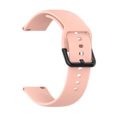 Smart Watch Silikonarmband 20mm för Galaxy Watch4 m.fl. - Rosa
