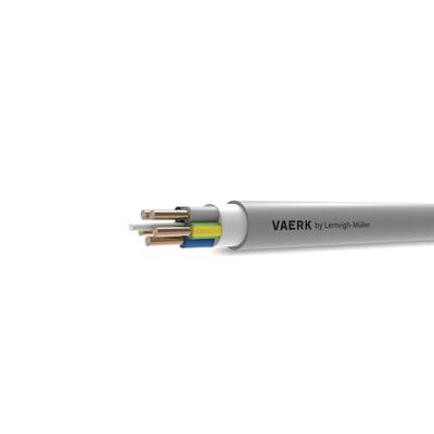 Installationskabel med gul/grøn leder 5G6, T 500 DCA AFMÅL - VAERK