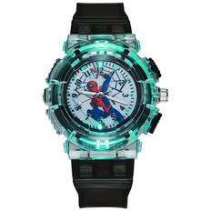 Spiderman Quartz Lightweight Quartz Luminous Simple Hand Cute School Birthday Black Watch, Children's Watch, Watch, Watch, Cool, Watch, Clock, Watch,