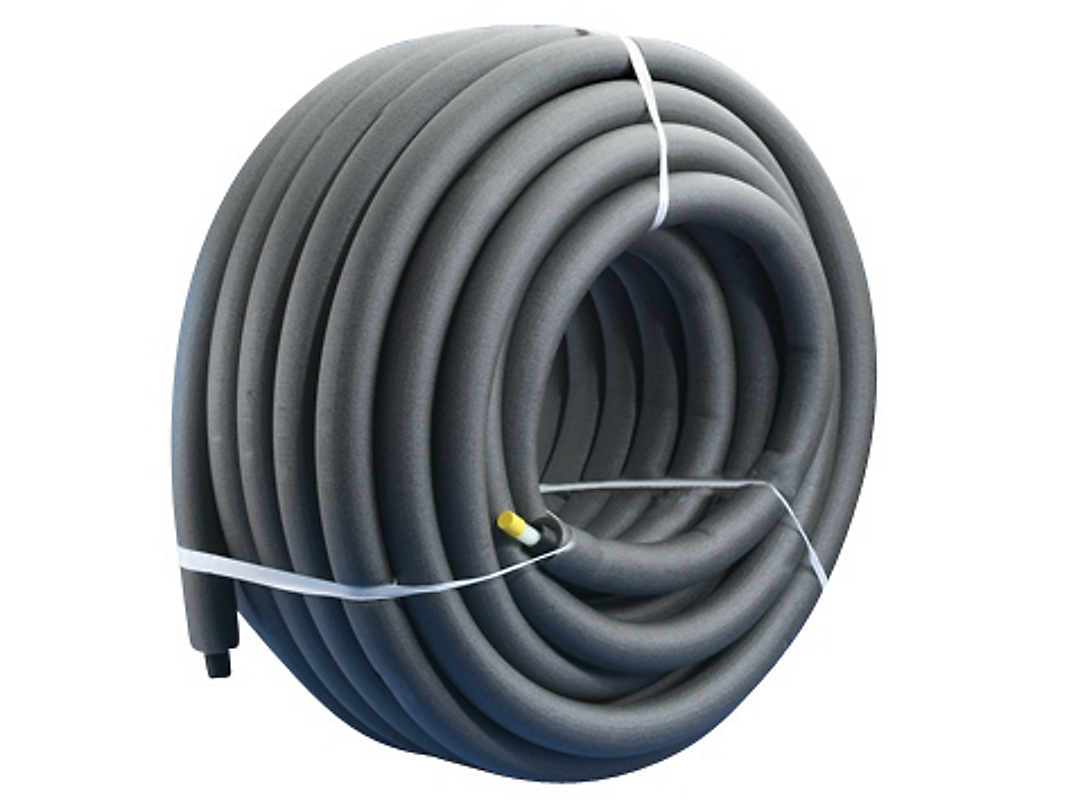 Wavin Pex-One R.I.R 15x2,5mm, 9mm isolering i 50m ruller