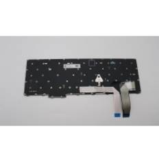 Primax - Notebooks udskiftningstastatur - fransk - sort - for ThinkPad L15 Gen 3  P16s Gen 1  T16 Gen 1