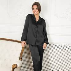 Lady Avenue - Silke - Pyjamas - Black - XXL / Sort