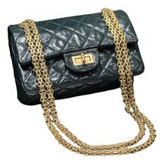 Chanel 2.55 patent leather crossbody bag