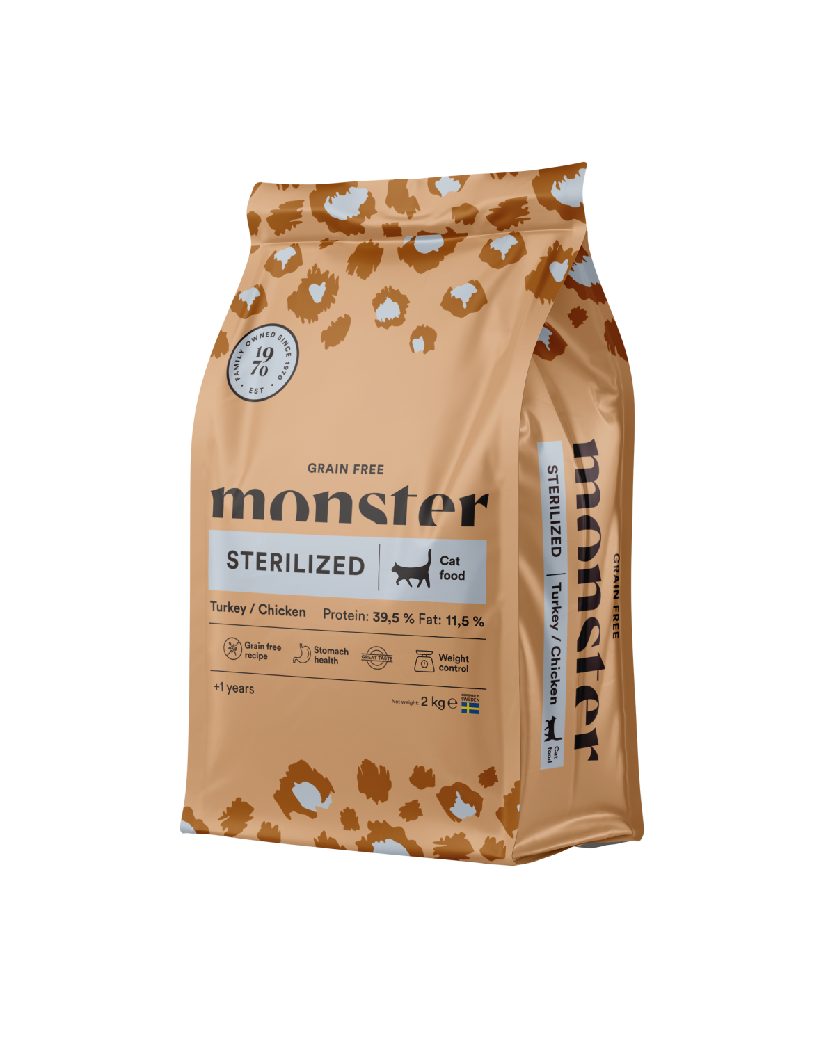 Monster Cat Grain Free Sterilized Turkey/Chicken