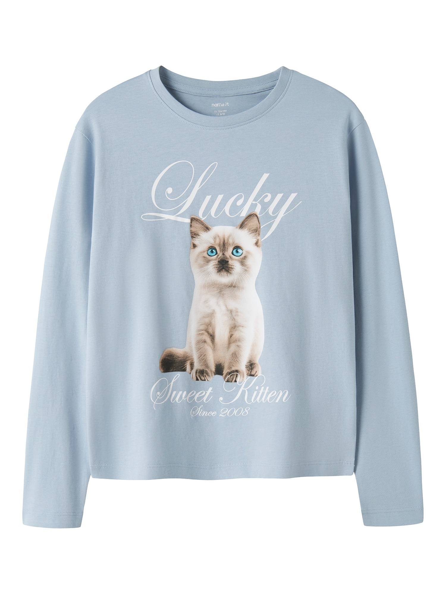 NAME IT Bluser & t-shirts 'NKFVotea'  dueblå / blandingsfarvet
