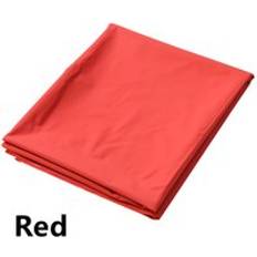 Pvc plast vuxna lakan vinyl vattentät allergivänliga madrass täcka full drottning king sängkläder massage spa lakan - Röd / 220 x 200cm