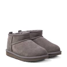 UGG Kids Classic Ultra Mini suede boots - grey - EU 32.5