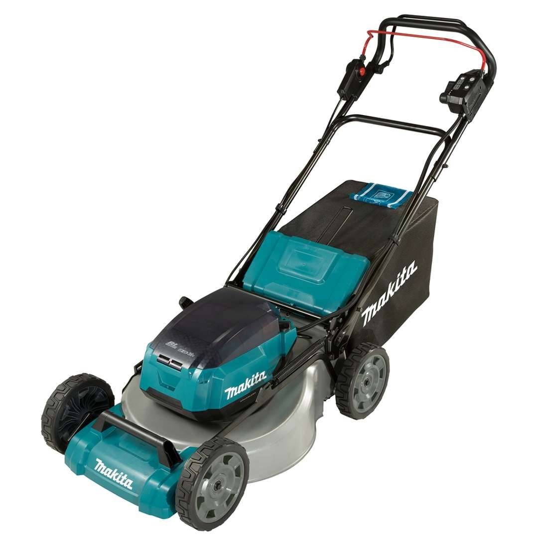 Makita - 18V Trådløs plæneklipper, 53 cm klippebredde, med glidefunktion, uden batteri og oplader DLM536Z