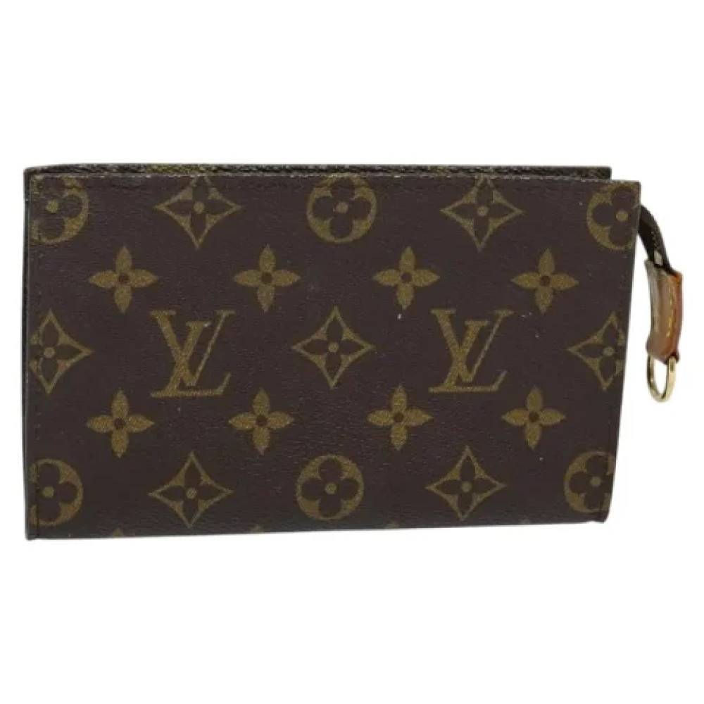 Louis Vuitton Vintage Pre-owned Canvas pouches - Vintage - Dame - Brun - ONE SIZE - Tyl