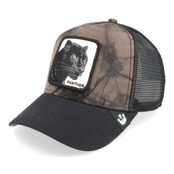 Goorin Bros. - Svart trucker Keps - Hatstore Exclusive x The Panther Charcoal Trucker @ Hatstore