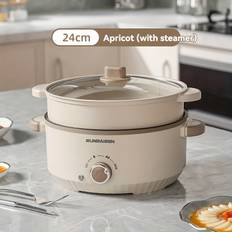 TEMU Convenient Electric Hot Pot, Multi-functional Rice Cooker And Steamer