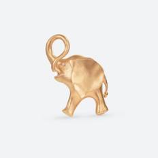 Elefant 18 Karat Guld Broche fra Ole Lynggaard med Brillant 0,01 Carat TW/VS