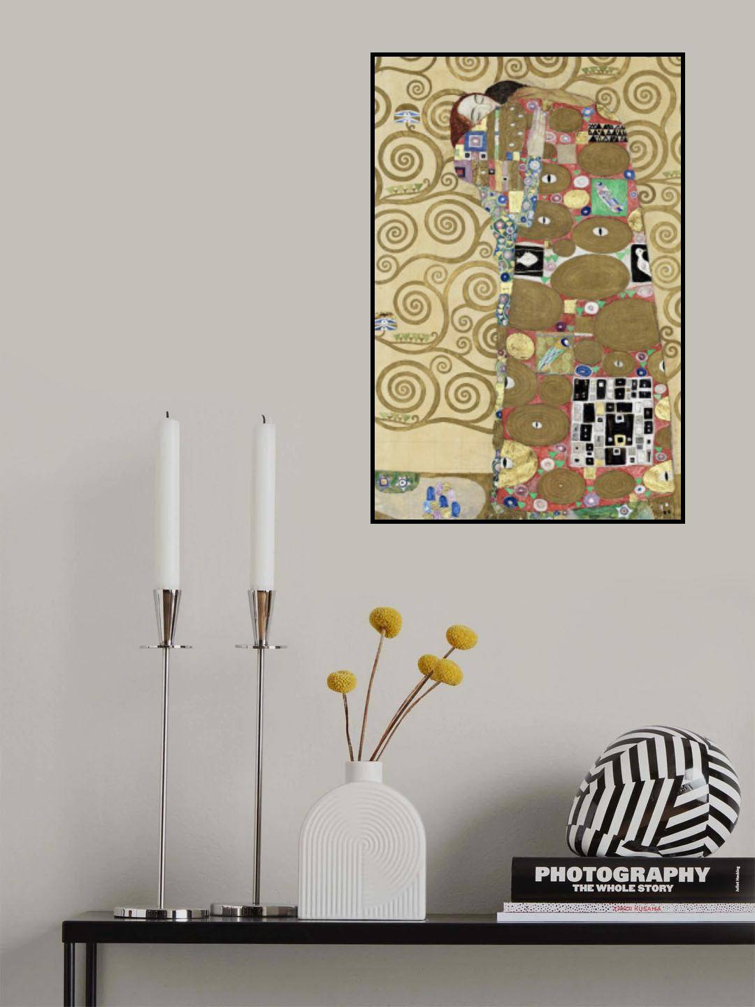 Fulfillment (1910–1911) Poster och Canvastavla - Canvas 50x70 cm