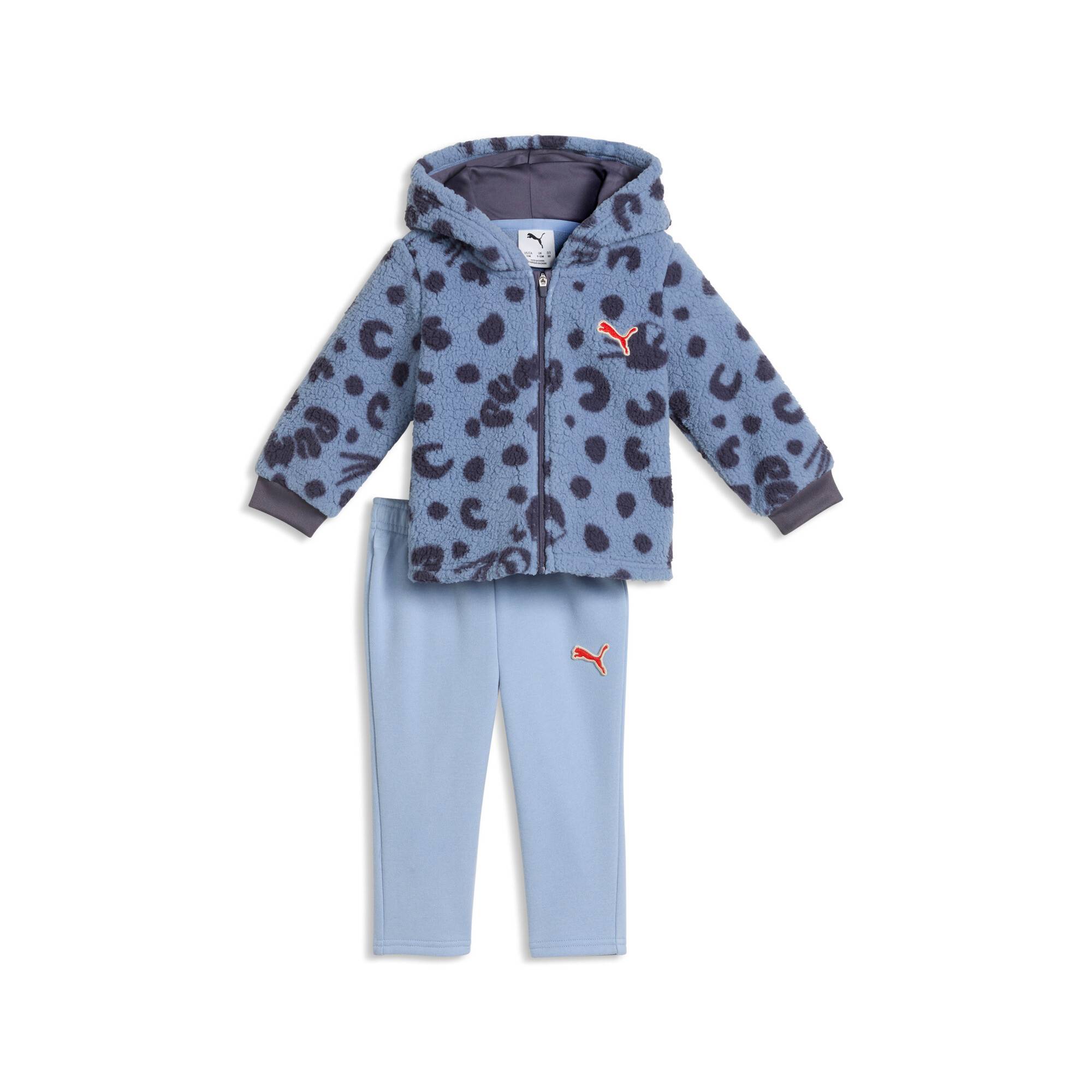 PUMA Minicats Imaginary Friend Tracksuit Toddlers, Shop, Chambray Blue, 6-9M