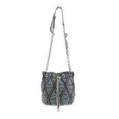 Diesel, Väskor , Dam, ONE Size, Denim, Axelväska Charm-D Bucket S