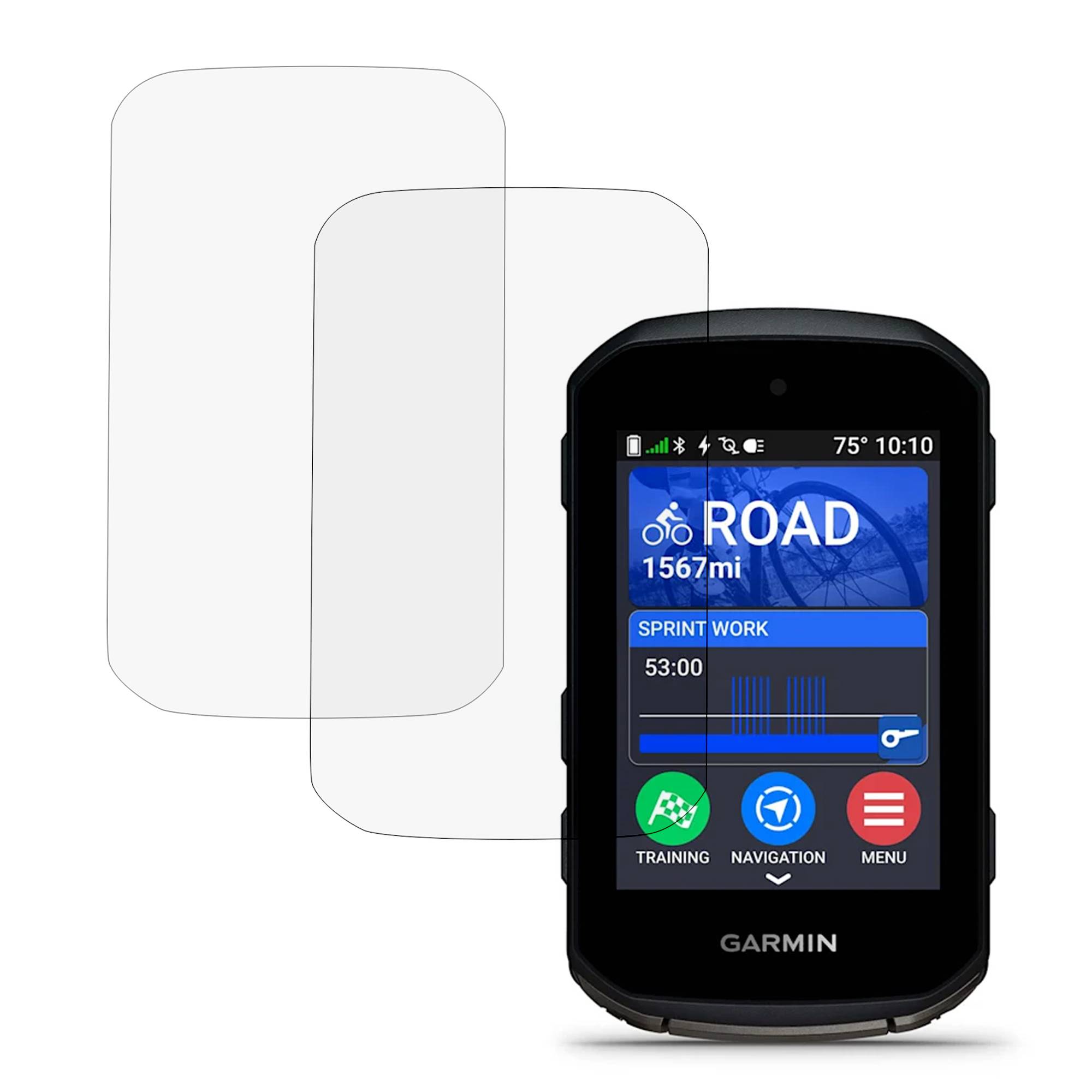 Härdat Glas 0.3mm Skärmskydd Garmin Edge 850 (2-pack)