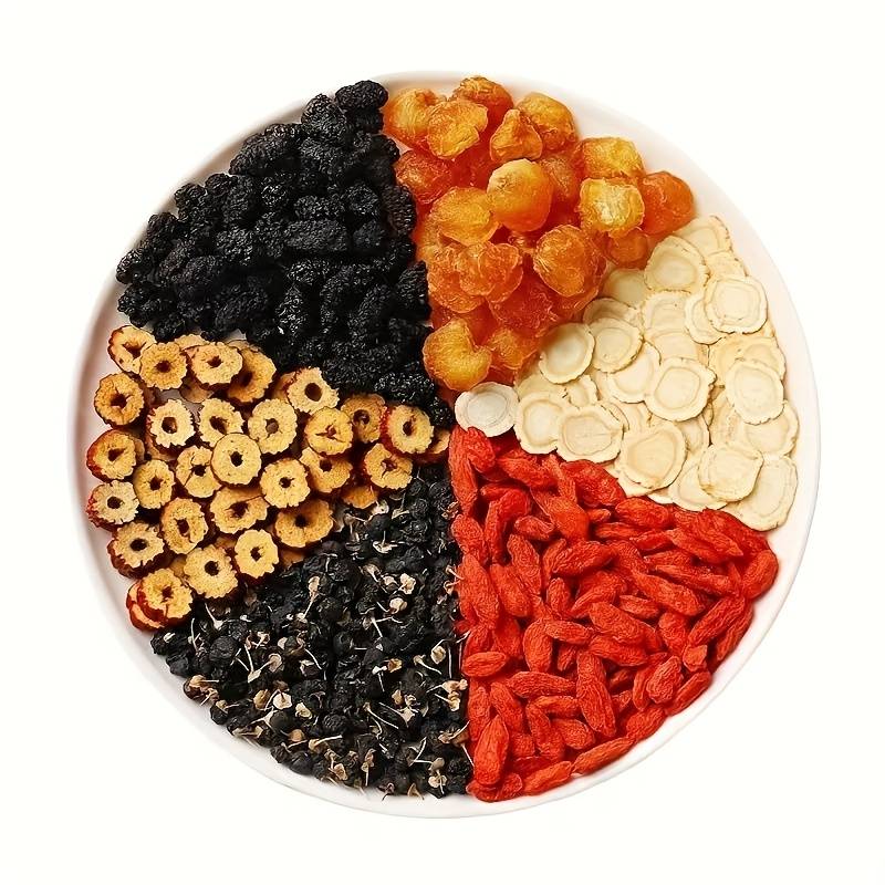 Enjoy A Blend Of Ginseng, Mulberry, Goji, And Longan In This 100g Tea Package (5g X 20pcs) For A Healthy Complexion. Perfect For All Seasons