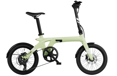 Elcykel Urtopia Carbon Fold 1 (Limegrön)