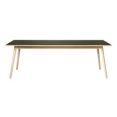 C35C Dining Table - Oak/Lino/Nature/Olive