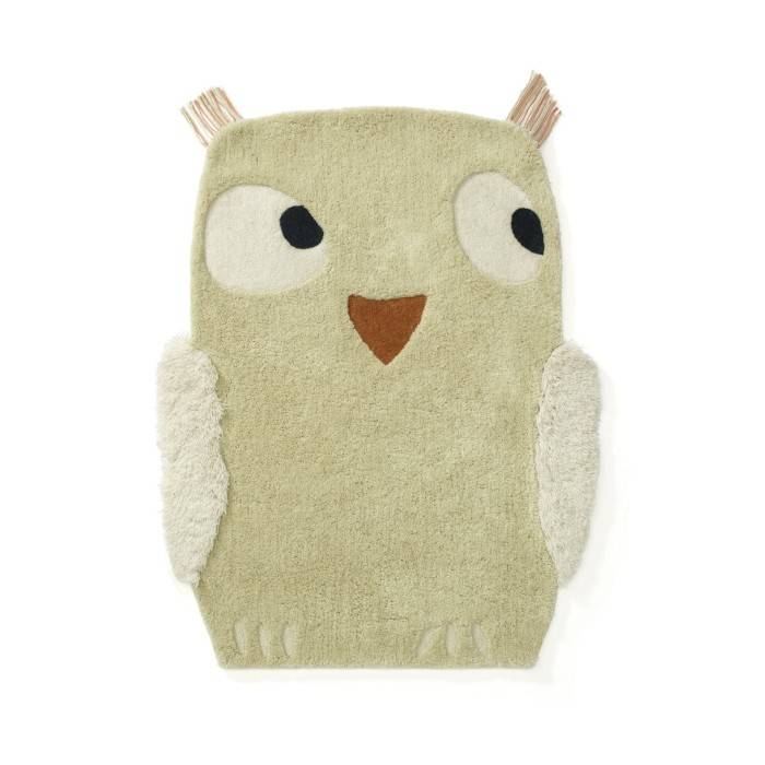 Kids Concept Uggla Grön – Barnmatta