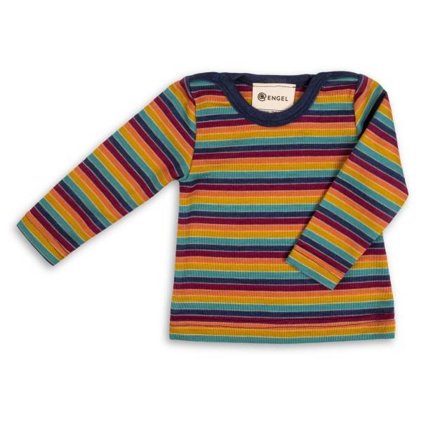 Engel Baby Jumper L/S with Press Studs on  Shoulders Merinotröja Barn Storlek 50/56 Färg multicolour