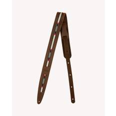 Fender Paramount Acoustic Leather Strap, Brown