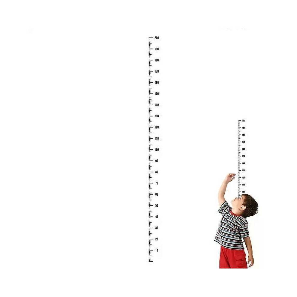 Höjdväggklistermärke för barn Väggklistermärke för höjdmätning av linjal Höjddiagram väggdekal för barn