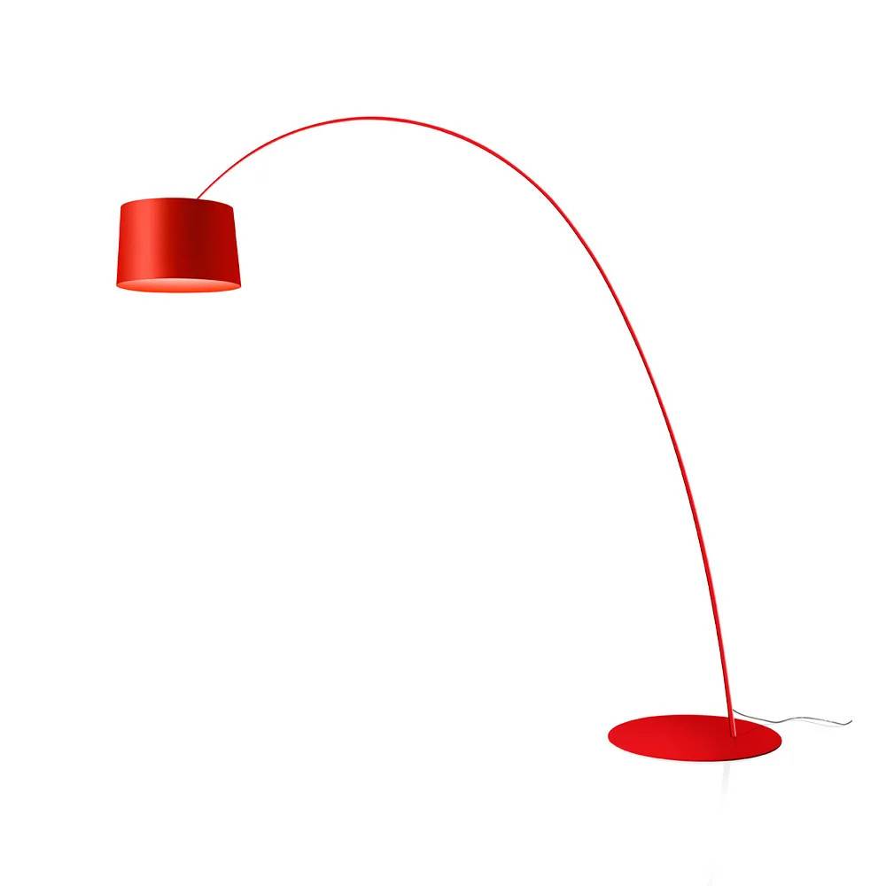 Foscarini Twiggy Elle golvlampa röd