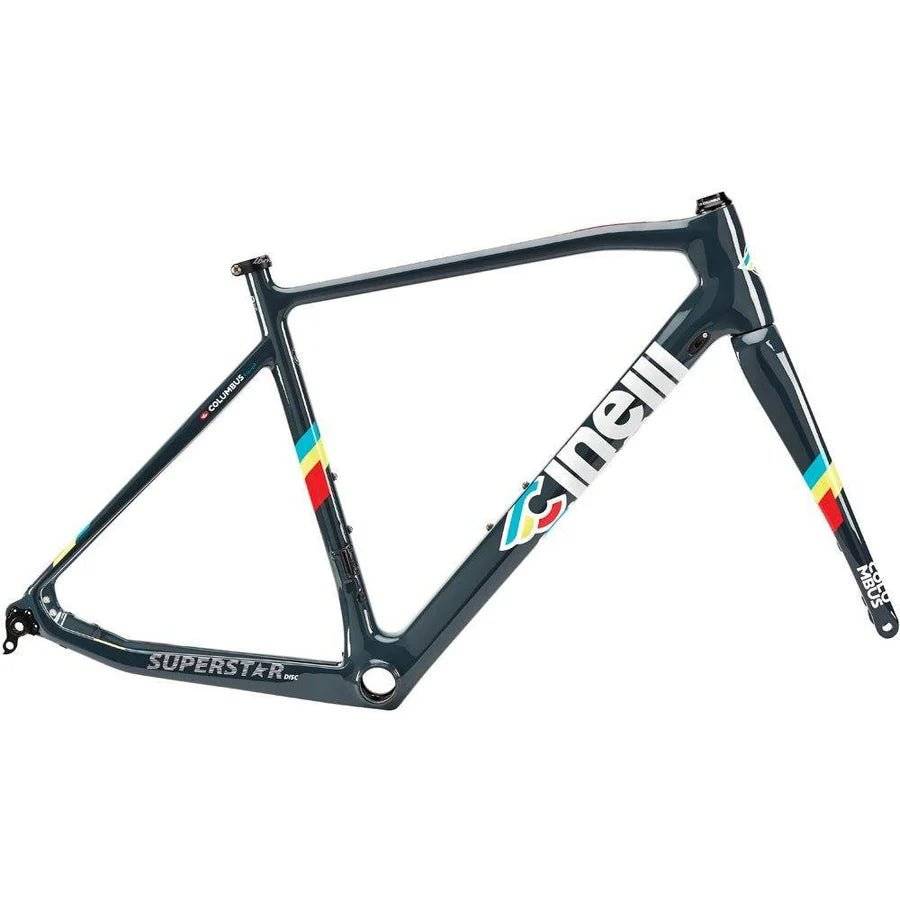 Cinelli Superstar Disc Frameset 2024 - 002 / S / Grey Street (S)