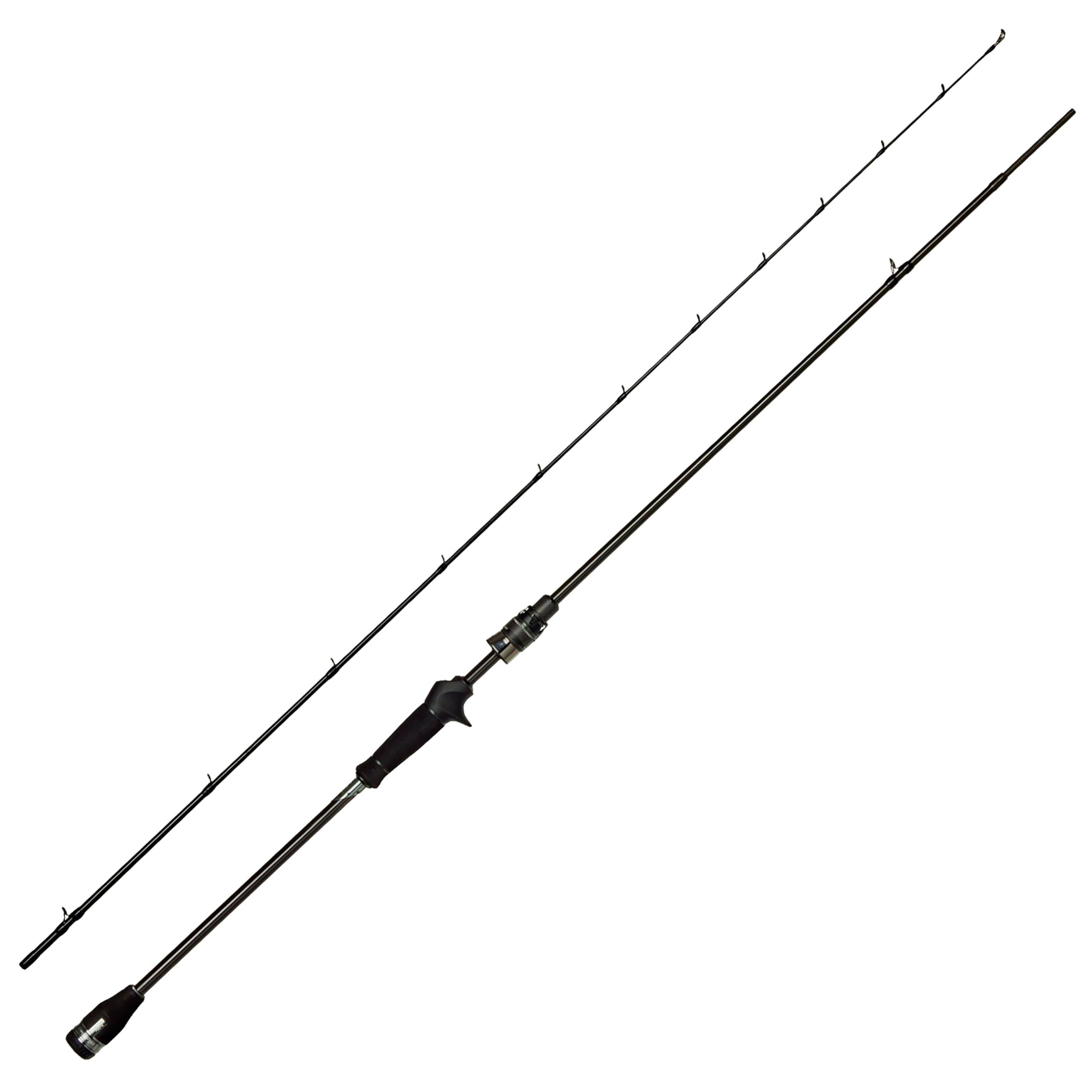 AbuGarcia Salty Stage Prototype Super Light Jigging SaltyStagePT SLJ Bluefish Fishing XSSC-642SL-MAX100 Rod, 2-Piece svart