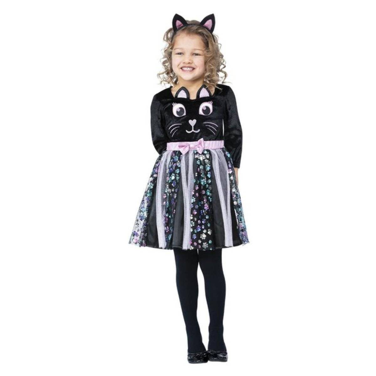 Glamour Kat Børnekostume