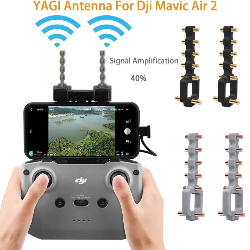 Yagi Antenna Signal Booster for DJI Air 3/MINI 3 PRO /Mini 2/MIINI 4K/4 PRO Drone RC-N1/N2 Remote Controller Range Extender