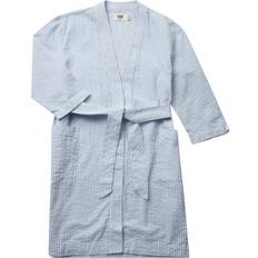 Magasin Seona 10G Junior Bathrobe Stl. 45 år / 104110 cm fepojkar Morgonrockar - Kentucky Blue Stripe (4-5 år / 104-110 cm)