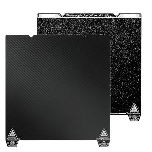 Creality Double-Sided PEI PET Build Plate för K1, Ender 3 V3, 3D-skrivare Flexibel Spring Steel Build Plate glansig PET matta PEI plattform säng för K1, Ender 3 V3 KE, Ender 5 S1, Ender 3-serien