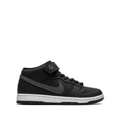 Nike - Dunk Mid Pro ISO sneakers - unisex - läder/gummi/Tyg - 6.5 - Svart