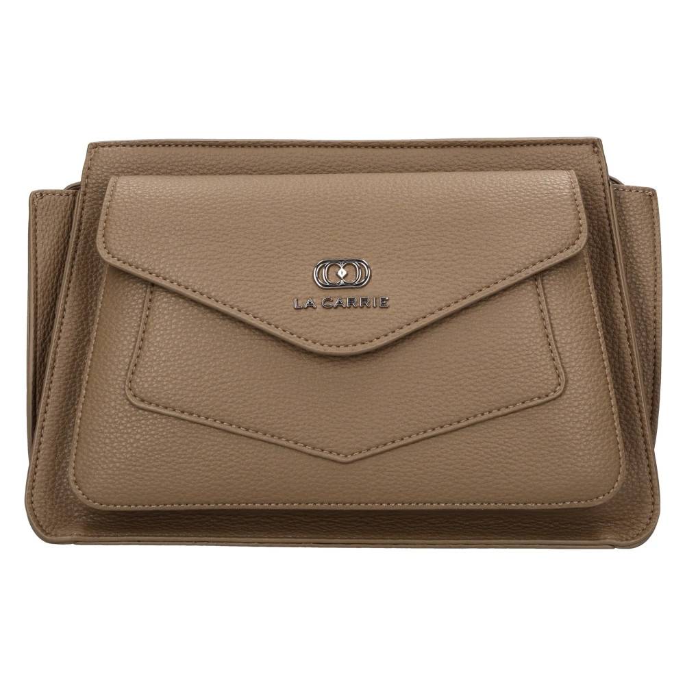 La Carrie Elghe Skuldertaske - Tasker - Dame - Brun - ONE SIZE - Uld