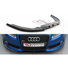 Maxton Front Splitter V.2 Audi RS4 B7 - Gloss Black