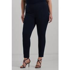 Lauren Ralph Lauren Blue Curve Keslina Skinny Fit Twill Stretch Trousers48